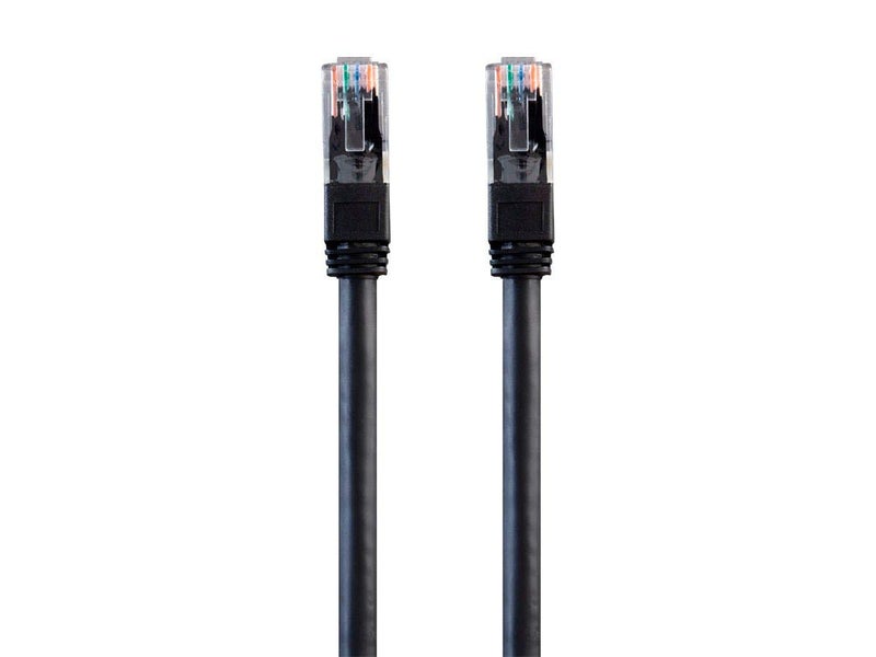 Monoprice Cat6 Outdoor Rated Ethernet Patch Cable - 5 Feet - Black | Snagless RJ45, Stranded, 550MHz, UTP, Pure Bare Copper Wire, 24AWG - Image 2